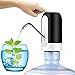 Miewoiey Bomba de Botella de Agua DSJC, dispensador de Botellas de Agua, Botella de 5 galones, Bomba de Agua Potable automática de Carga USB para Exterior o Cocina (Negro)