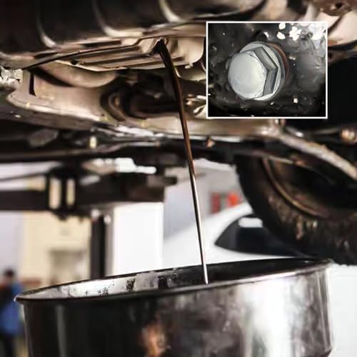 Image of 15 PCS Oil Drain Plug Gasket, 14mm Copper Oil Drain Plug Washer Gaskets Seals Replacement, Crush Washer Oil Drain Plug for OEM PN Part 007603-014106, Car Accessories