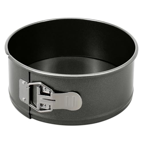 Zyliss Springform Cake Pan - Easy-Release Design for Cheesecakes Tortes & Layered Desserts - ILAG Nonstick Coating for Quick Clean Removal - 8 Inch