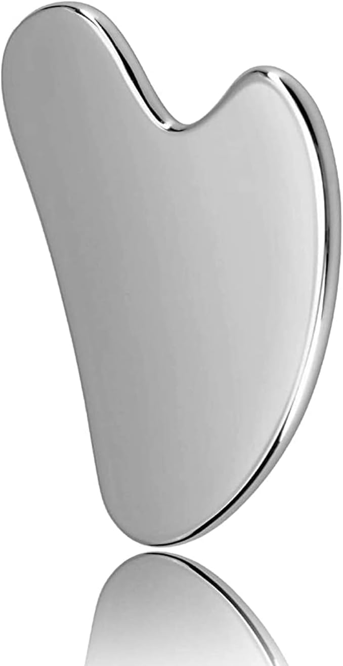 Gua Sha, Stainless Steel Gua Sha Facial Tools, Guasha Tool for Face Upgraded, Guasha Stainless Steel