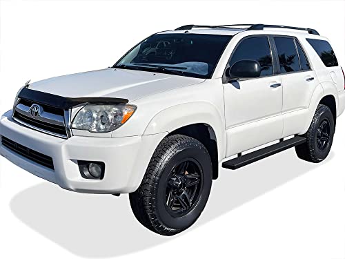 Estribos APS acero inoxidable negro 5 pulg para Toyota 4Runner miniatura 2