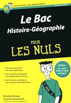 Paperback Bac histoire-géographie 2011 pour les nuls [French] Book