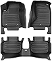 TuxMat - for Dodge Charger AWD 2011-2023 Models - Custom Car Mats - Maximum Coverage, All Weather, Laser Measured - This Full Set Includes 1st and 2nd Rows