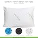 ik Queen Size Viscose Derived Pillow Set of 2 Adjustable Shredded Memory Foam Pillow for Side, Back & Stomach Sleepers with Washable Cover