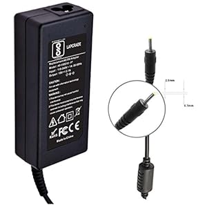 LAPGRADE 19V 2.1A Adapter Charger for Asus Eee PC 1101HA 1101HGo Series (Without Power Cable)