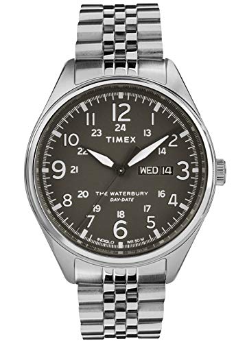 TIMEX Silver Stainless Steel Watch-TW2R89300