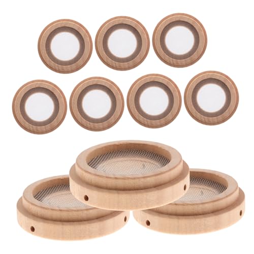LRXIYODE 10 Piezas De Anillo De Jade Para Moxibustión Almohadilla De Moxibustión Estuche Para Moxa Soporte Para Moxibustión Almohadilla De Acupuntura Para Moxa Kit De Moxibustión Kit