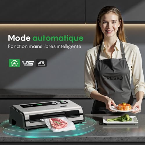 Machine sous vide automatique contre le gaspillage des aliments - 4