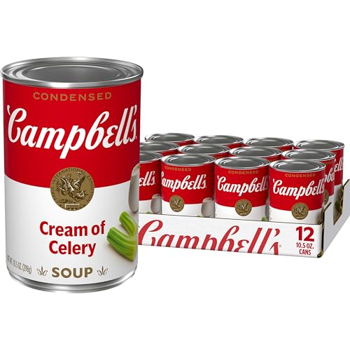 Campbell's Condensed Cream of Celery Soup, 10.5 oz Can (12