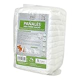 DZL- Pañales Desechables para Perro Macho Pañales para Perros Desechables Pañal Sanitarios para Perro Mascotas Bragas Higiénicas Suaves absorbentes Super (S: 20.5 * 50 CM)