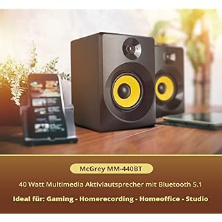 McGrey MM-440 BT Enceinte active multimédia avec bluetooth - Les Beatles, Paul McCartney, John Lennon, RIngo Starr, George Harrison McGrey MM-440 BT Enceinte active multimédia avec bluetooth – Image 3
