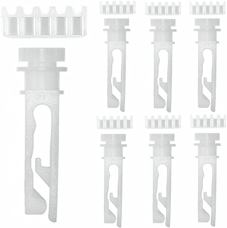 12 Pcs Vertical Blind Repair Kit Stem and 12 Pcs Gear Replacement Parts