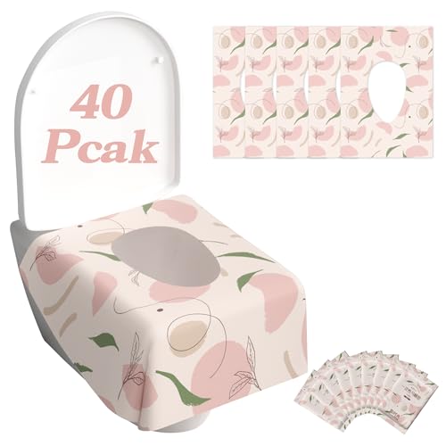 Toilet Seat Covers Disposable,Individually Wrapped for Travel,Full Coverage Extect Large