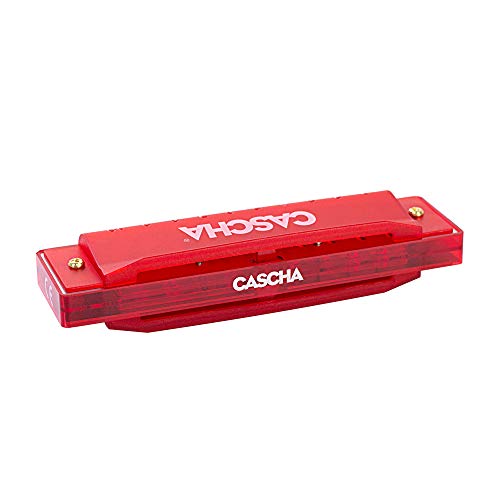 Cascha Fun Blues Harmonica diatonique à 10 trous pour enfants et adultes Design semi-transparent Haute qualité et longue durée de vie Rouge - Les Beatles, Paul McCartney, John Lennon, RIngo Starr, George Harrison Cascha Fun Blues Harmonica diatonique à 10 trous pour enfants et adultes Design semi-transparent Haute qualité et longue durée de vie Rouge – Image 4
