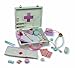 small foot 6113 Arztkoffer aus Holz, mit Fieberthermometer, Stethoskop, Schwesternhaube, Rollenspielzeug ab 3 Jahren Toys