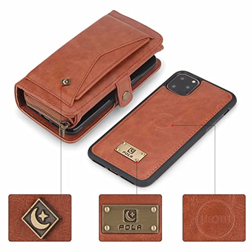 Étui portefeuille iPhone 13 Pro protection intégrale cuir chic