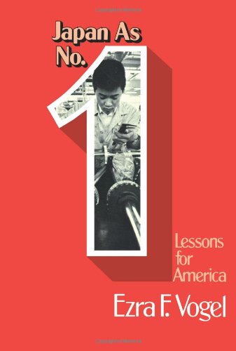 Japan As Number One: Lessons for America
