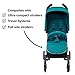 Diono Baby Seat Liner For Stroller, Cool Reversible Stroller Seat Liner With Plush Cushioned Padding, 100% Water Resistant Liner, Blue Turquoise