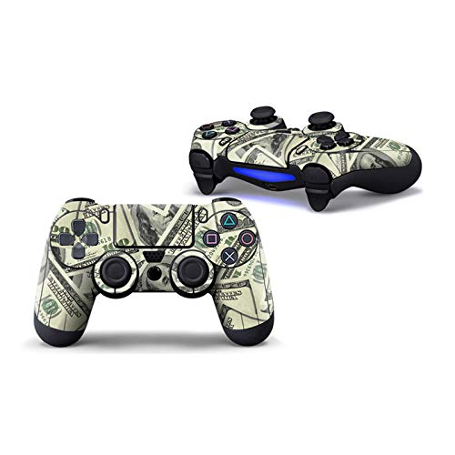 Image of Skin for Ps4 Controller, 3pcs Whole Body Vinyl Decal Cover Sticker for PlayStation 4 Controller (PS4 Controller #2)