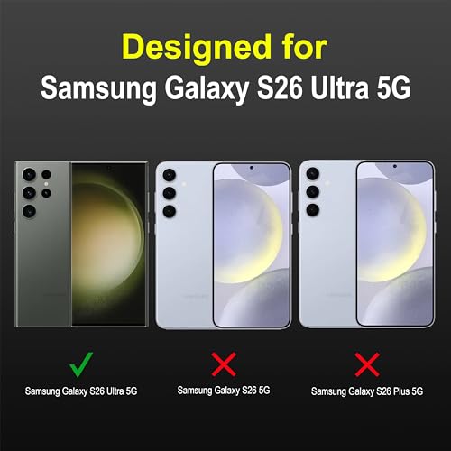 Image of Zapcase Back Case Cover for Samsung Galaxy S26 Ultra 5G | Compatible for Samsung Galaxy S26 Ultra 5G Back Cover | Liquid Silicon Magic Case with Camera Protection | Black