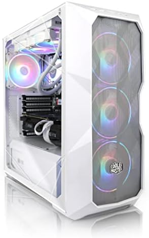 AVGPC Blizzard Gaming Computer PC 4.6 GHz AMD Ryzen 7 5700G 8-Core RTX 3060TI 8GB GPU with 240MM Liquid Cooler 16GB RAM DDR4 3200mhz 1TB NVMe m.2 SSD WiFi AC Bluetooth Windows 10 (Blizzard 2)
