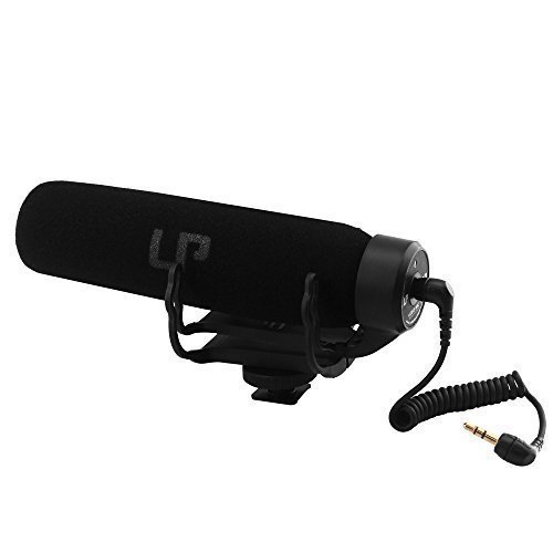 Camera Microphone / Photography Interview Video Audio Camera Mic Shotgun Microphone for Nikon Canon DSLR Camera / Need 3.5mm Interface / Don't need Battery LP