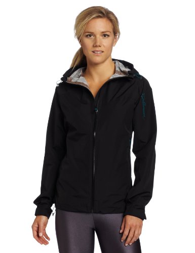 Salomon Montroc Veste Sport Femme XS Noir Manteau Imperméable