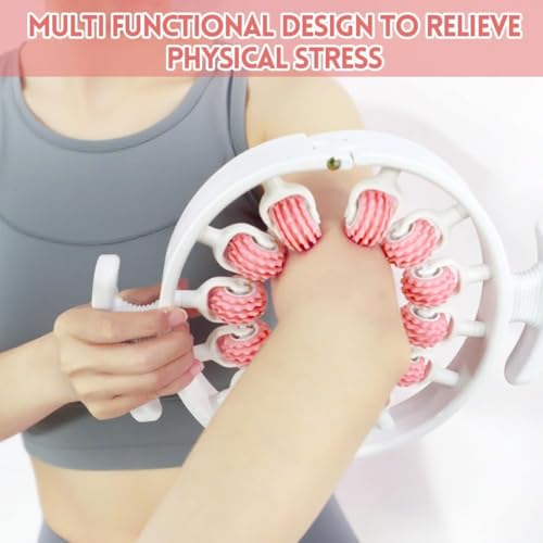 DRUCILA Cellulite Massager, 360° Coverage Anti Cellulite Massager with 12 Rollers, Manual Massage Roller Anti-Cellulite Massage Devices for Legs, Glutee, Arms, Thighs & Abdomen. - Image 5 thumbnail