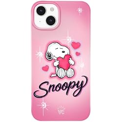 VELVET CAVIAR x Snoopy Phone Case for iPhone 14 Plus - Compatible with MagSafe - 10ft Drop Tested - Pink, Snoopy Be Mine