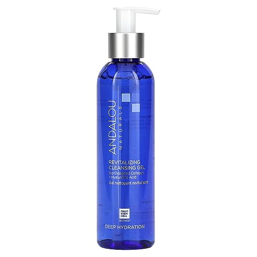 ANDALOU NATURALS Revitalizing Deep Hydration Cleansing Gel, 6 FZ