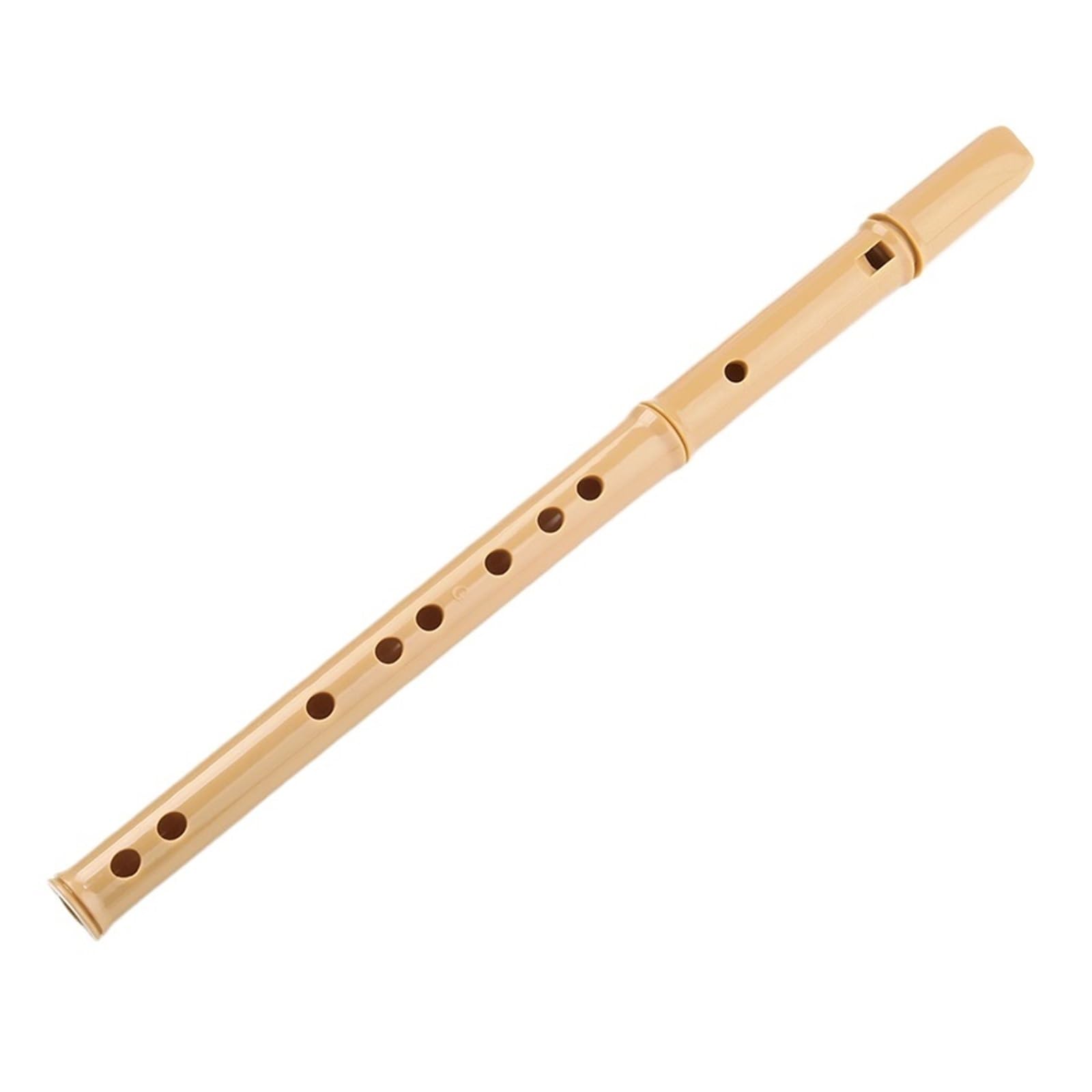 Blockflöte Holz 8 Löcher hölzernes Klarionetteninstrument Musikalische Sopranblockflöte Beliebte Musikinstrumente(G KEY)