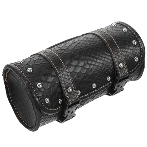 Bolsa de silla para motocicleta Mikinona patrón, pequeña, liberación rápida, organizador trasero y delantero, impermeable, mini almacenamiento de herramientas para moto miniatura 1