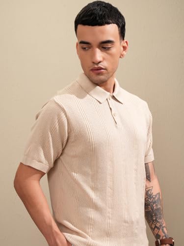 Image of Highlander Men's Polo Tshirt | Flat Knit | Regular Fit | Polo T-Shirt for Man