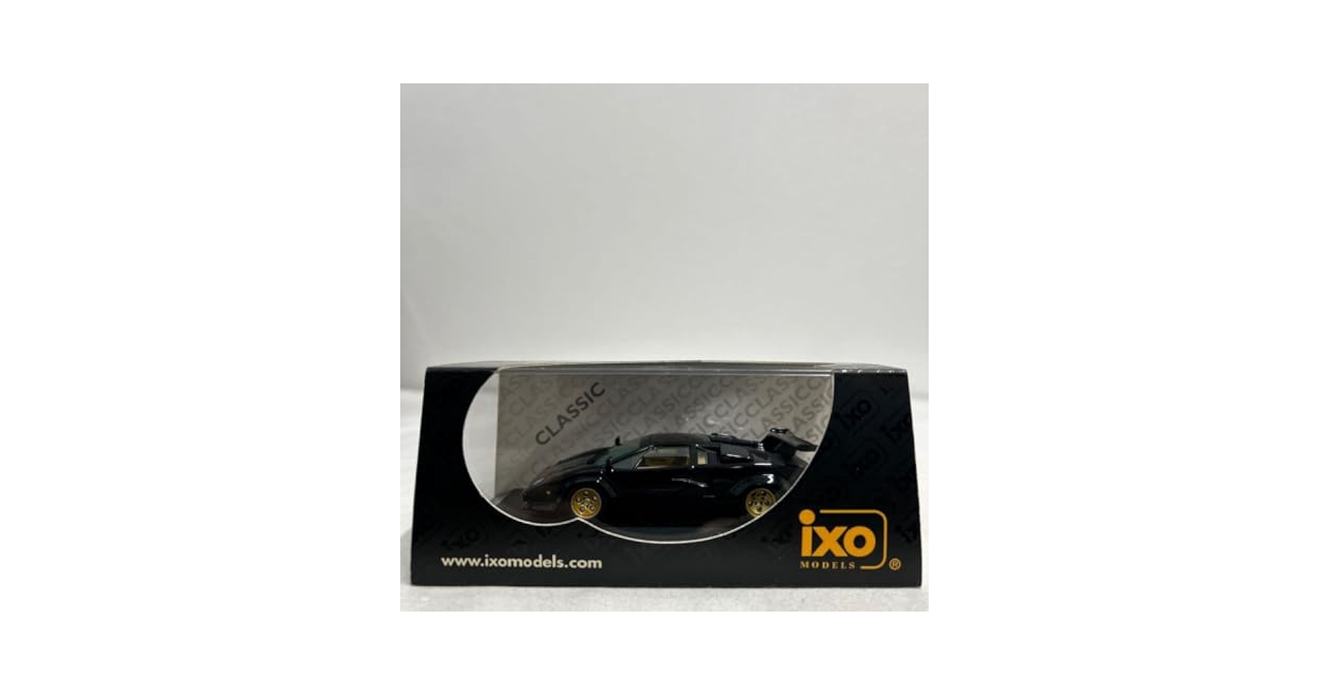 Amazon | ixo 1/43 Lamborghini Countach LP5000S Black イクソ