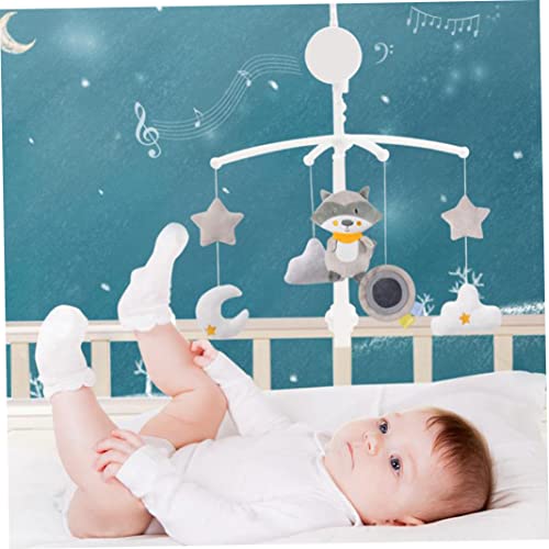 Móvil musical para cuna BeVistoso con colgante giratorio infantil para habitación de bebé 4