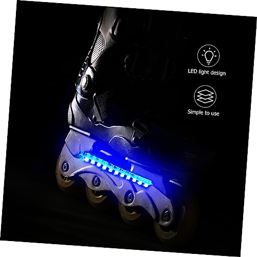 BESPORTBLE 2Pcs Bateria Luzes De Tira LED Barra De Luz LED Barras De Luz LED Luzes De Longboard Tira