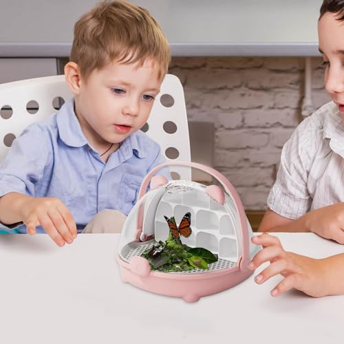 Cage de transport pour animaux domestiques et boîte d'élevage reptiles transparente - 3