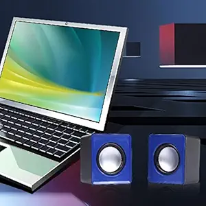 THE STYLE SUTRA Mini Computer Speakers Stereo2.0 Subwoofer for Home Use Office Tablet Red | Consumer Electronics | Portable Audio & Headphones | Audio Docks & Mini Speakers