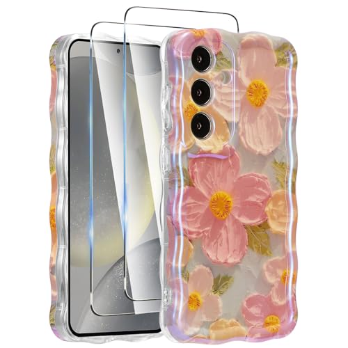Coque Samsung S24 peinture rétro pour un style chic quotidien