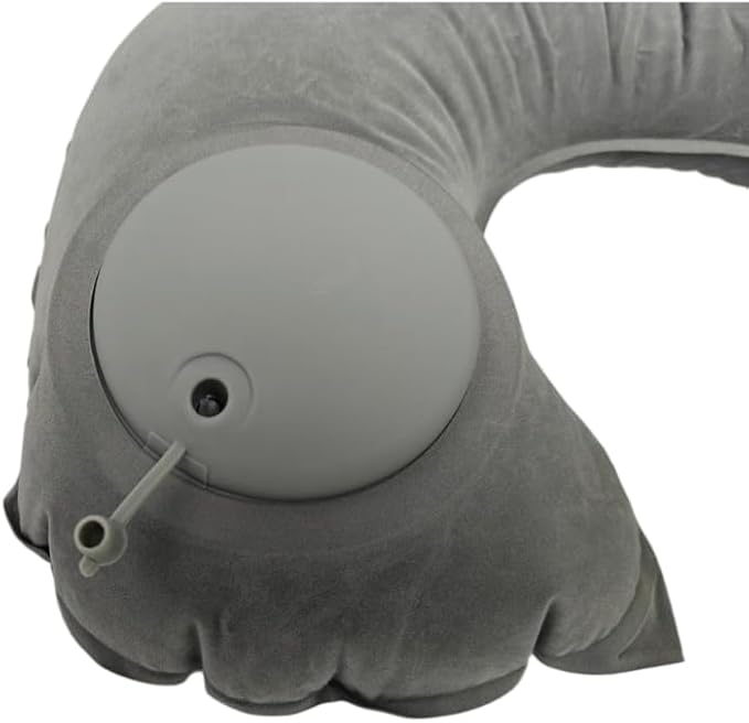 Almohada inflable para viaje en forma de U miniatura 4