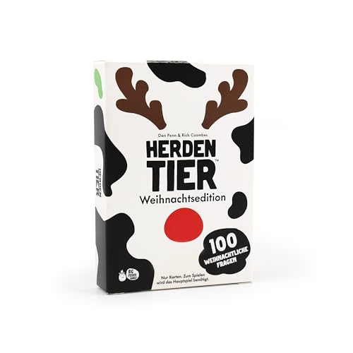 Herdentier Weihnachtserweiterung: 100 zusätzliche, weihnachtliche Fragen für dein Herdentier Spiel, Herdentier Erweiterung Weihnachten