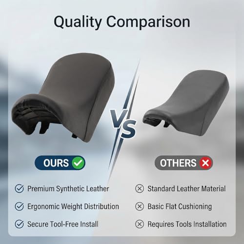 Asiento de espuma con cuero sintético impermeable para quad juvenil 90cc 2