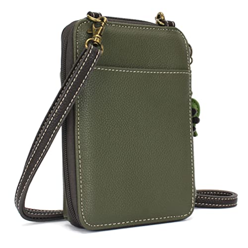 Image of CHALA Wallet Crossbody Cell Phone Purse - Women Faux Leather Multicolor Handbag with Adjustable Strap