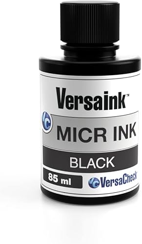 Miniatura 1 de VersaInk -Tinta MICR Nano Black -2.9 fl oz - Tinta magnética para impresoras de cheques y chorros de tinta todo en uno - Señal MICR estándar,