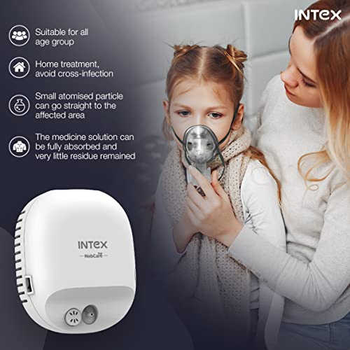 Intex Nebcare Compressor Nebulizer for Adult and Kids Complete Kit