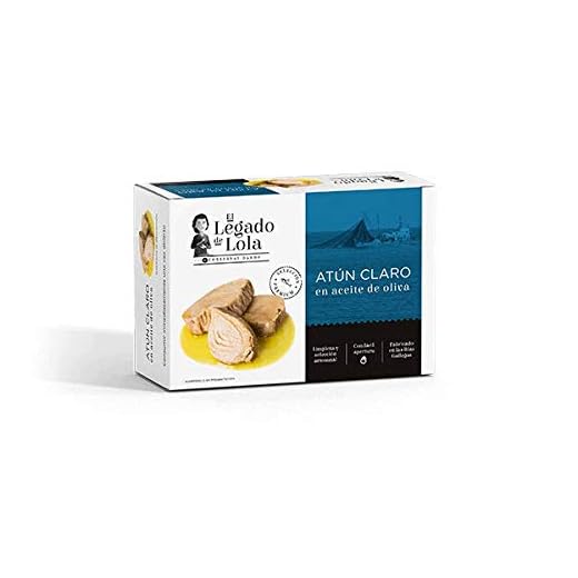 Atun Claro en Aceite de Oliva. El Legado de Lola.