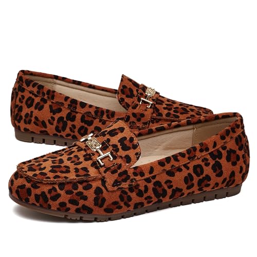 Image of Women's Loafer Shoes Leisure Slip On Work Shoes Comfort Walking Flats