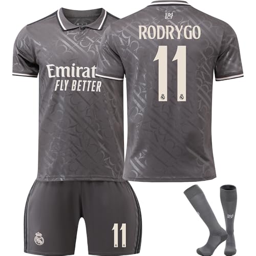 [XinShang] hS 24-25 TbJ[ jtH[ A Rodrygo wԍ11 AEFC ㉺Zbg Ct lp qp K X|[cEFA  (3XL) [sAi]
