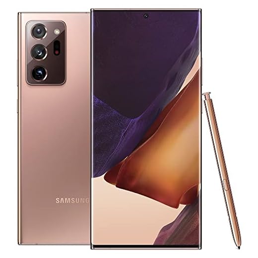Samsung Electronics Galaxy Note 20 Ultra 5G N986U Android Cell Phone, US Version, 128GB of Storage, Mobile Gaming Smartphone, Long-Lasting Battery - T-Mobile Locked - (Renewed)