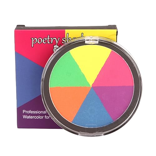 Homoyoyo Premium Water Soluble Face Body Paint Pigment Color Halloween Face Paint for Parties Festivals and Role Playing Safe Materials for Easy Application and Fun Creativity